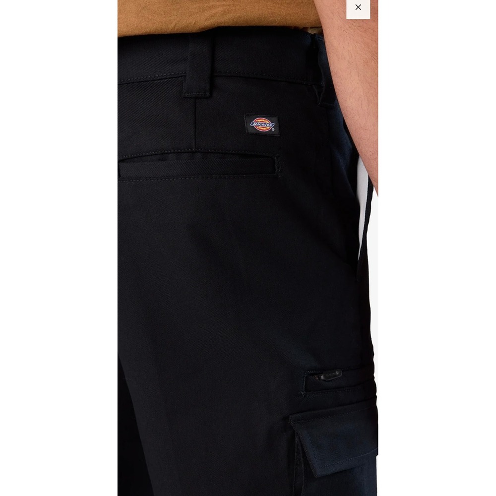 Dickies Pro Series Flex Cargo‎ Work Short Pro Black Men's Size 30 Engineered to - Picture 5 of 7